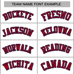 White Red-Navy Classic Varsity Full-Snap Letterman Jacket 3