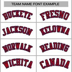 White Red-Navy Classic Varsity Full-Snap Letterman Jacket 5