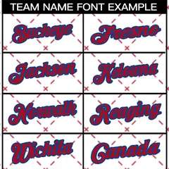 White Red-Royal Rhombus Authentic Baseball Jersey 3