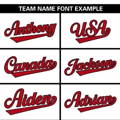 White Red Side Spot Raglan Sleeves Pullover Baseball Jersey 3