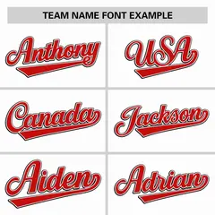 White Red Thorns Ribbed Classic Authentic Baseball Jersey 3