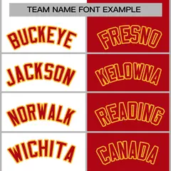 White Red Two Tone Split Varsity Full-Snap Letterman Jacket 5
