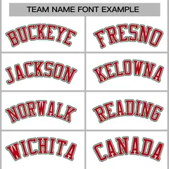 White Red-White Classic Varsity Full-Snap Letterman Jacket 3