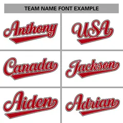 White Red-White Classic Varsity Full-Snap Letterman Jacket 3