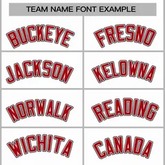 White Red-White Raglan Sleeves Full-Snap Varsity Letterman Jacket 3