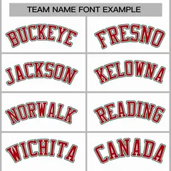 White Red-White Raglan Sleeves Full-Snap Varsity Letterman Jacket 3