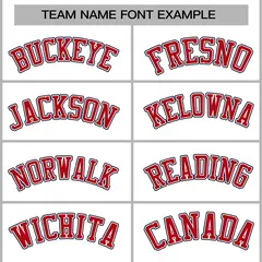 White Red-White Raglan Sleeves Full-Snap Varsity Letterman Jacket 5