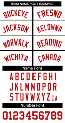 White Red-White Striped Sleeveless Fashion Baseball Jersey 5