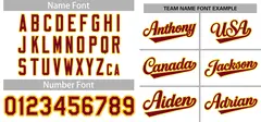 White Red-Yellow Classic Authentic Baseball Jersey 3