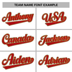 White Red-Yellow Classic Varsity Full-Snap Letterman Jacket 5
