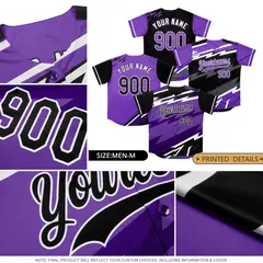 White Royal Blue Silver Reversible Baseball Jersey Lightning Graffiti Pattern 4