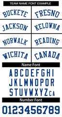 White Royal Classic Style Striped Two-Button Softball Jersey 3