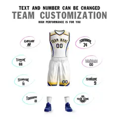 White Royal-Gold Graffiti Points Element Basketball Jersey 4
