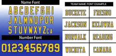 White Royal Gold-Royal Gradient Outdoor Football Jersey 3