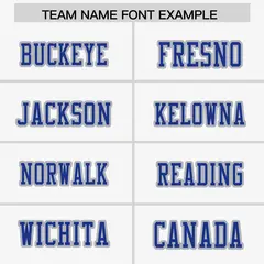 White Royal-Gray Raglan Sleeves Side Pattern Football Jersey 3