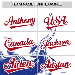 White Royal Ink Pattern Authentic Baseball Jersey 3