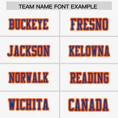 White Royal-Orange Raglan Side Pattern Football Jersey 3
