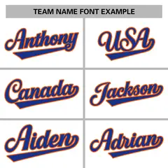 White Royal-Orange Varsity Full-Snap Letterman Jacket 3