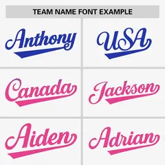 White Royal-Pink Gradient Side Baseball Jersey 3
