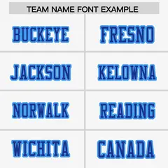 White Royal-Powder Blue Raglan Side Pattern Football Jersey 3
