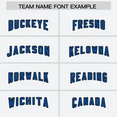White Royal Retro Sleeve Line Authentic Football Jersey 3