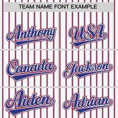 White Royal Tricolor Stripe Fashion Baseball Jersey 3