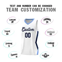 White Side Rhombus Graffiti Basketball Jersey Set 4