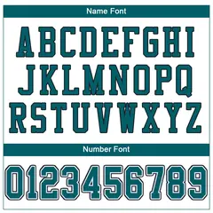 White Teal-Black Classic Mesh Authentic Football Jersey 3