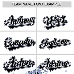 White Wave Graffiti Pattern Baseball Jersey 3