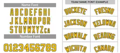 White Yellow-Black Curved Classic Sets Basketball Jersey 4