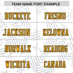 White Yellow-Black Graffiti Line Authentic Football Jersey 3