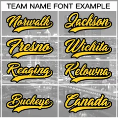 White Yellow-Black Pittsburgh City Skyline Baseball Jersey 3
