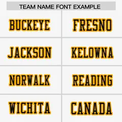 White Yellow-Black Raglan Side Pattern Football Jersey 3