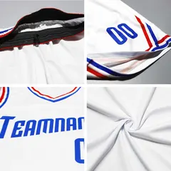 White Yellow Double Side Design Sportswear Basketball Jersey 5