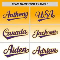 White Yellow Gradient Authentic Baseball Jersey 3