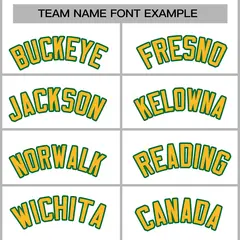 White Yellow-Green Varsity Full-Snap Letterman Jacket 5