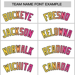 White Yellow-Pink Gradient Fashion Basketball Jersey 5