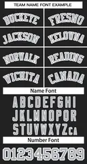 Women's Black Gray-White Classic Baseball Jersey 5