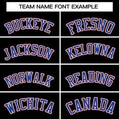 Women's Black Royal-Orange Classic Mesh Basketball Jersey 3
