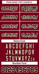 Women's Crimson Black-Khaki Classic Style Baseball Jersey 5