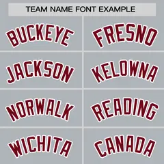 Women's Crimson Gray Color Block Mesh Basketball Jersey 3