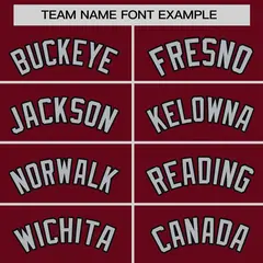 Women's Gray Crimson Color Block Mesh Basketball Jersey 3