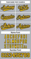 Women's Gray Gold-Black Classic Baseball Jersey 5