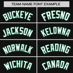 Women's Kelly Green Black Color Block Mesh Basketball Jersey 3
