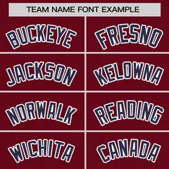 Women's Navy Crimson Color Block Mesh Basketball Jersey 3