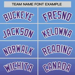 Women's Powder Blue Purple Gradient Mesh Basketball Jersey 3