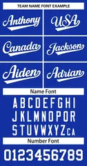 Women's Royal White-Royal Classic Baseball Jersey 5