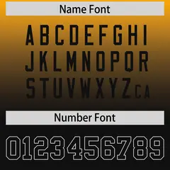 Yellow Black Gradient Side Pattern Authentic Football Jersey 4