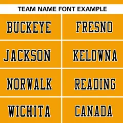 Yellow-Black Raglan Sleeves Football Jersey 3