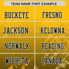 Yellow Black Star Gradient Flag Football Jersey 3